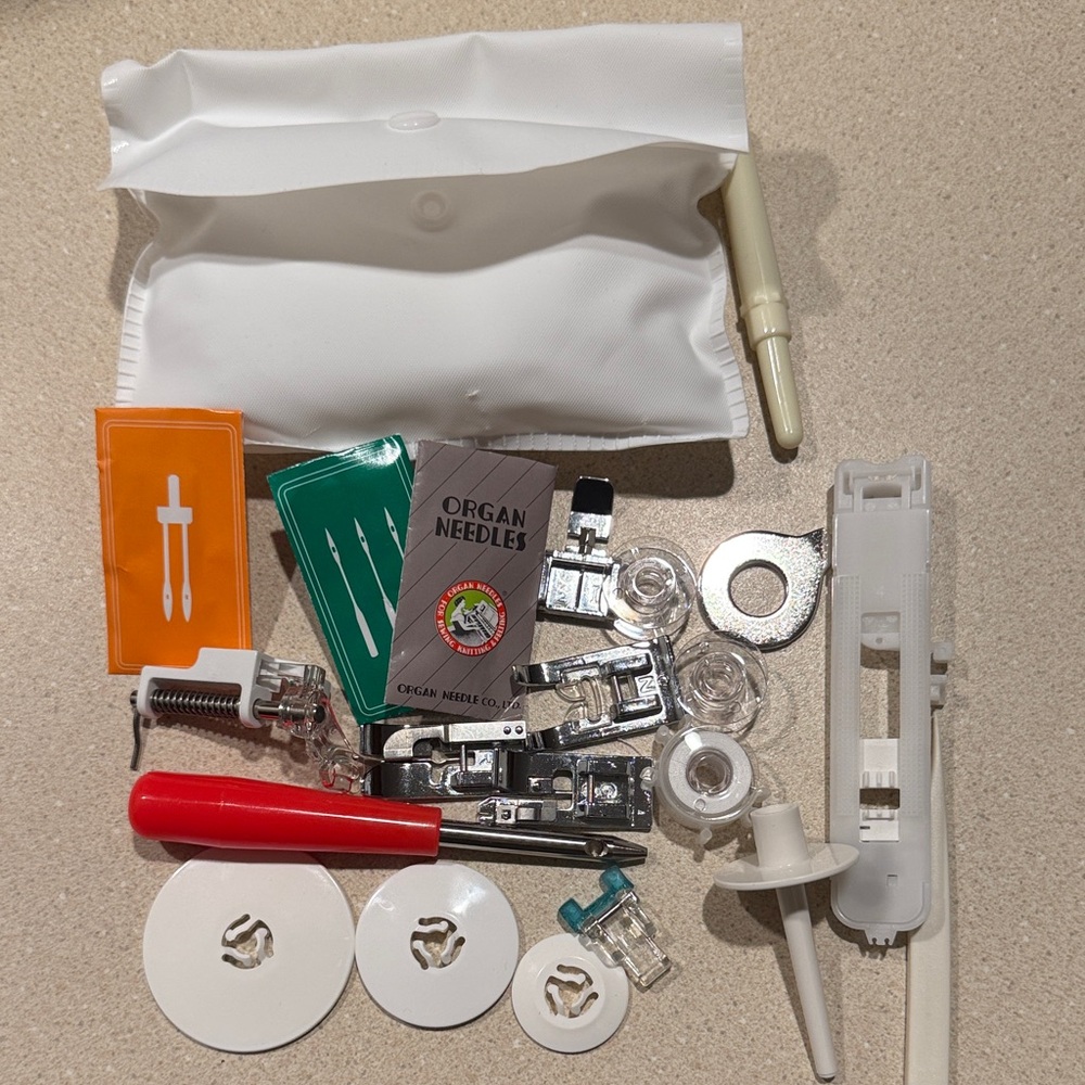 Brother XR 1355 Sewing Machine Accessories Kit with Needles and Quilt Feet